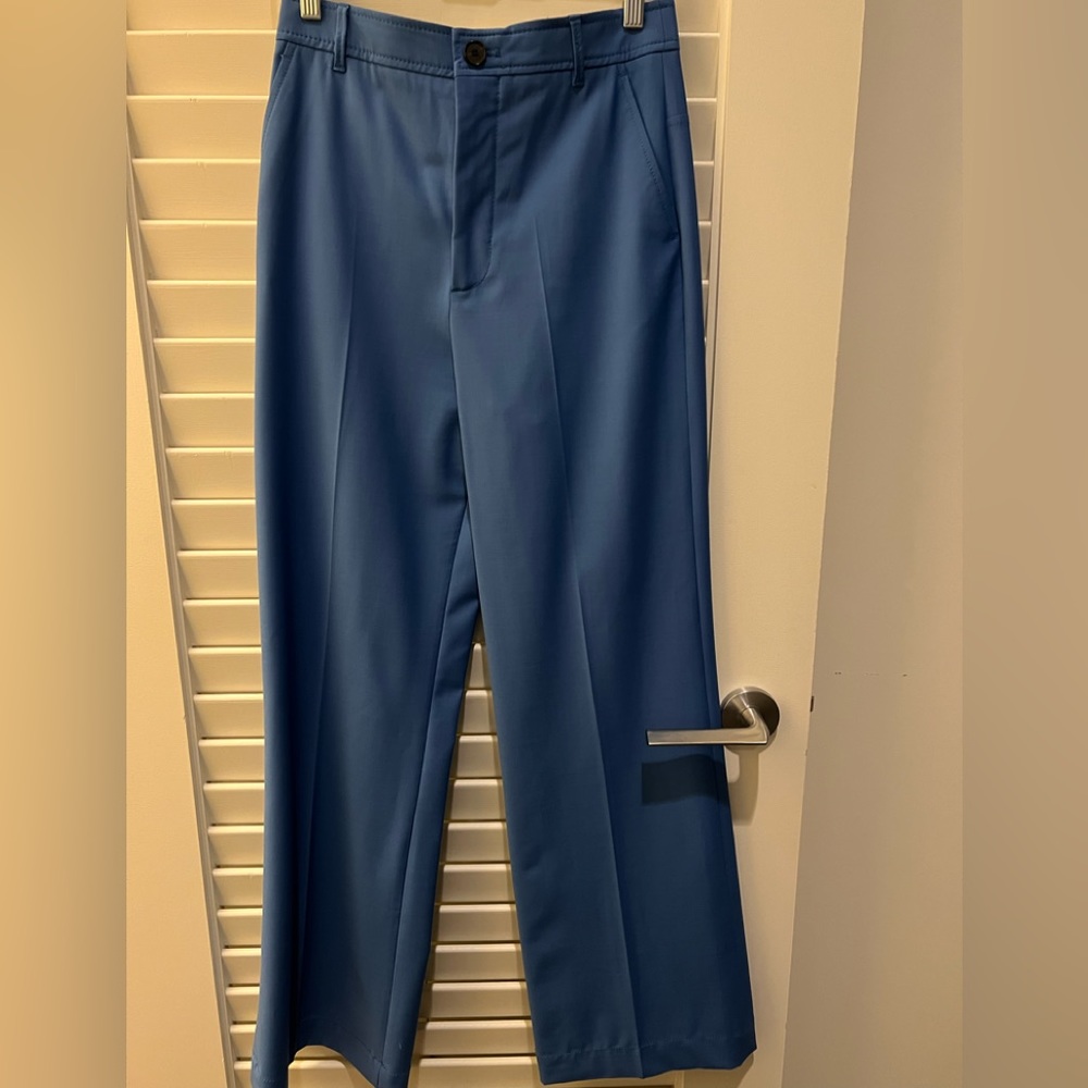 Zara blue high waisted pants